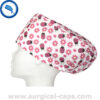 Surgical Caps Women Pink Ladybug - 142