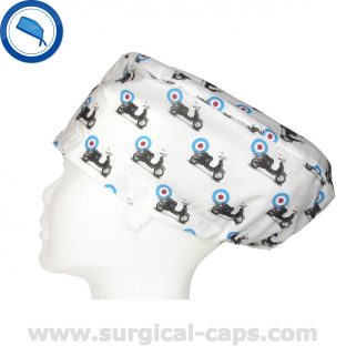 Surgical Caps for Women Vespas - 157